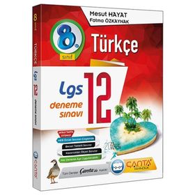 Çanta Yayınları 8. Sınıf Türkçe LGS 12 Deneme Sınavı