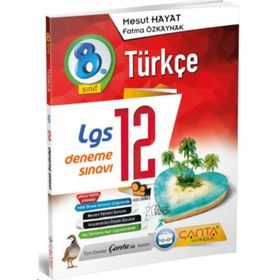 Çanta Yayınları 8. Sınıf Türkçe LGS 12 Deneme Sınavı