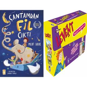 Çantamdan Fil Çıktı ve Levent Türkiye'yi Geziyorum 2 Set - 5 Kitap - Mert Arık