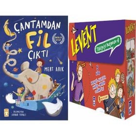 Çantamdan Fil Çıktı ve Levent Türkiye'yi Geziyorum 6 Set - 5 Kitap - Mert Arık