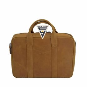 Çantayurdu BC224K Hakiki Deri Organizer 13 inç Taba Evrak ve Laptop Çanta