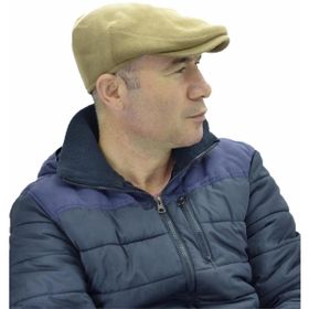 Çantayurdu Bej Peaky Blinders İngiliz Model Yün Kasket