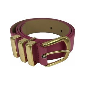 Çantayurdu HLL1155 Vegan Deri 100 cm Pembe Kadın Kemer