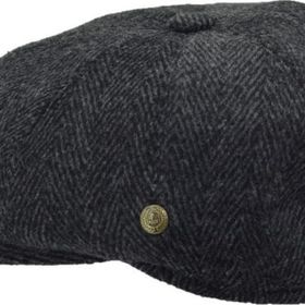 Çantayurdu Koyu Gri Peaky Blinders İngiliz Model Yün Kasket