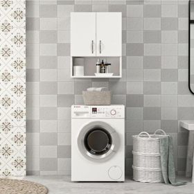Cantek Voda Beyaz-Beyaz Banyo Dolabı