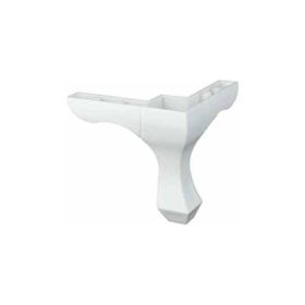 Canteks Lükens 14 cm Beyaz Baza Mobilya Ayağı