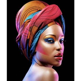 Canvas Hobby Afrika Makyajı 2 60x75 cm Rulo Sayılarla Boyama Seti