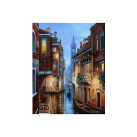 Canvas Hobby Aşıklar Şehri Kasnaklı 40 x 50 cm Sayılarla Boyama Seti