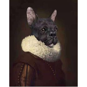 Canvas Hobby Asil Köpek Kasnaklı 100 x 140 cm Sayılarla Boyama Seti