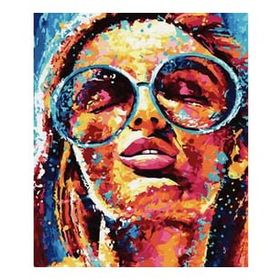 Canvas Hobby Aslının Rüyası 50 x 65 cm Kasnaklı Sayılarla Boyama Seti