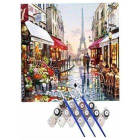 Canvas Hobby Aslının Rüyası Kasnaklı 70 x 90 cm Sayılarla Boyama Seti