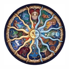 Canvas Hobby Astroloji Kasnaklı 100 x 140 cm Sayılarla Boyama Seti