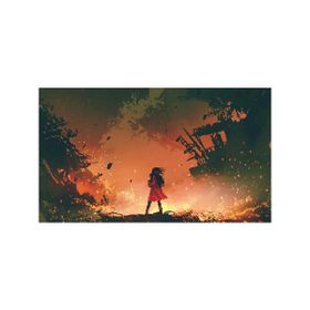 Canvas Hobby Ateşe Doğru Kasnaklı 100 x 140 cm Sayılarla Boyama Seti