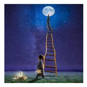 Canvas Hobby Aya Yolculuk 50 x 65 cm Kasnaklı Sayılarla Boyama Seti
