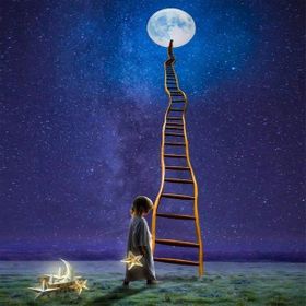 Canvas Hobby Aya Yolculuk Rulo 100 x 140 cm Sayılarla Boyama Seti