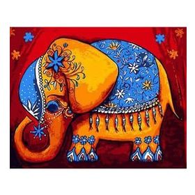 Canvas Hobby Bereket Fili Kasnaklı 40 x 50 cm Sayılarla Boyama Seti