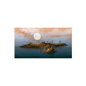 Canvas Hobby Bir İstanbul Masalı Kasnaklı 100 x 140 cm Sayılarla Boyama Seti