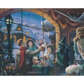 Canvas Hobby Bir Kış Muhabbeti Kasnaklı 100 x 140 cm Sayılarla Boyama Seti