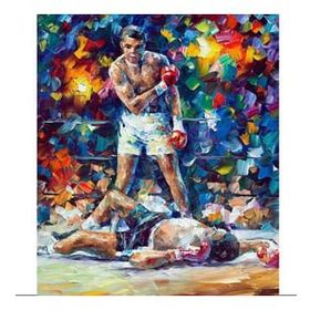 Canvas Hobby Bokscu Horoz Kasnaklı 70x90 cm Sayılarla Boyama Seti