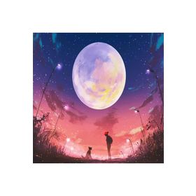 Canvas Hobby Canvas 2 Dost 100x140 cm Kasnaklı Sayılarla Boyama Seti