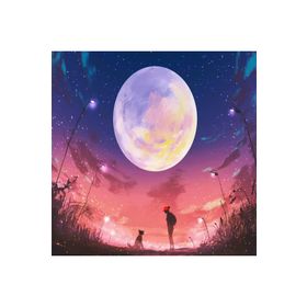 Canvas Hobby Canvas 2 Dost 100x140 cm Kasnaklı Sayılarla Boyama Seti