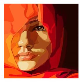 Canvas Hobby Canvas Hakikat Güzeli 70 x 90 cm Kasnaklı Sayılarla Boyama Seti