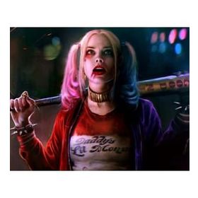 Canvas Hobby Canvas Harley Quinn 3 70 x 90 cm Kasnaklı Sayılarla Boyama Seti