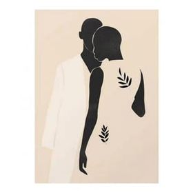 Canvas Hobby Canvas Kadının Esareti 2 50x65 cm Rulo Sayılarla Boyama Seti