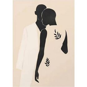 Canvas Hobby Canvas Kadının Esareti 2 60 x 75 cm Kasnaklı Sayılarla Boyama Seti