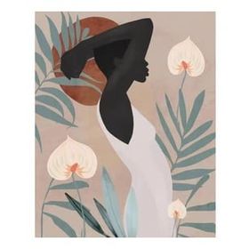 Canvas Hobby Canvas Kadının Esareti 5 50x65 cm Rulo Sayılarla Boyama 1 Seti