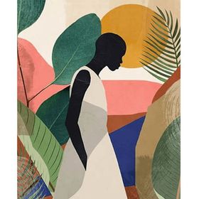Canvas Hobby Canvas Kadının Esareti 8 40 x 50 cm Kasnaklı Sayılarla Boyama Seti
