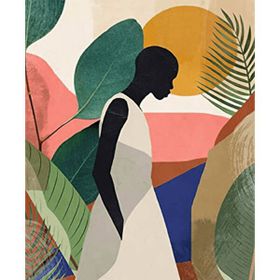 Canvas Hobby Canvas Kadının Esareti 8 40 x 50 cm Kasnaklı Sayılarla Boyama Seti
