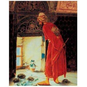 Canvas Hobby Canvas Kaplumbağa Terbiyecisi 50x65 cm Rulo Sayılarla Boyama Seti