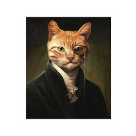 Canvas Hobby Canvas Kedinin Asilliği 50x65 cm Rulo Sayılarla Boyama Seti