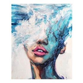 Canvas Hobby Canvas Kusursuz 40 x 50 cm Kasnaklı Sayılarla Boyama Seti