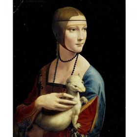 Canvas Hobby Canvas Leonardo da Vinci Eserleri 70 x 90 cm Kasnaklı Sayılarla Boyama Seti