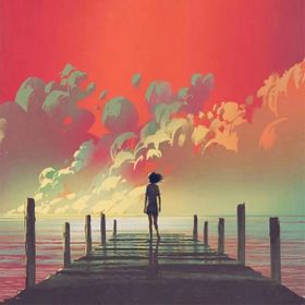 Canvas Hobby Canvas Manzara İskelesi 90 x 110 cm Kasnaklı Sayılarla Boyama Seti