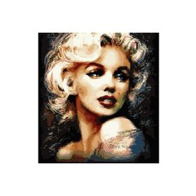 Canvas Hobby Canvas Marilyn Monroe 40 x 50 cm Kasnaklı Sayılarla Boyama Seti