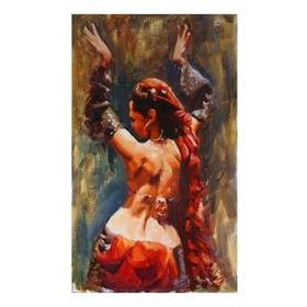 Canvas Hobby Canvas Mistik Dans 70 x 90 cm Kasnaklı Sayılarla Boyama Seti