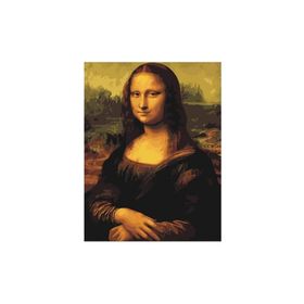 Canvas Hobby Canvas Monalisa 50 x 65 cm Kasnaklı Sayılarla Boyama Seti