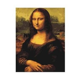 Canvas Hobby Canvas Monalisa 70 x 90 cm Kasnaklı Sayılarla Boyama Seti