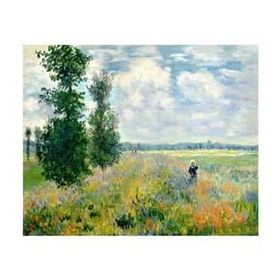 Canvas Hobby Canvas Monet Haşhaş Bahçesi 50 x 65 cm Kasnaklı Sayılarla Boyama Seti