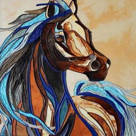 Canvas Hobby Canvas Mozaik At 100 x 140 cm Kasnaklı Sayılarla Boyama Seti
