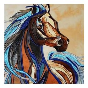 Canvas Hobby Canvas Mozaik At 70 x 90 cm Kasnaklı Sayılarla Boyama Seti