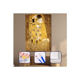 Canvas Hobby Canvas Öpücük 50 x 65 cm Kasnaklı Sayılarla Boyama Seti