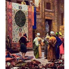 Canvas Hobby Canvas Osmanlı Halı Çarşısı 60 x 75 cm Kasnaklı Sayılarla Boyama Seti