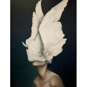 Canvas Hobby Canvas Özgür Ruhlu 2 50 x 65 cm Kasnaklı Sayılarla Boyama Seti