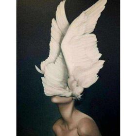 Canvas Hobby Canvas Özgür Ruhlu 2 50 x 65 cm Kasnaklı Sayılarla Boyama Seti