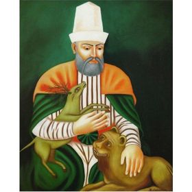Canvas Hobby Canvas Özün Hikmeti 40 x 50 cm Kasnaklı Sayılarla Boyama Seti