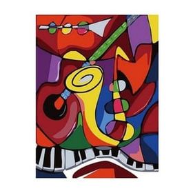 Canvas Hobby Canvas Picasso 60 x 75 cm Kasnaklı Sayılarla Boyama Seti